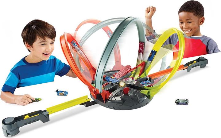 Produktbild Hot Wheels Mega-Looping Crashbahn