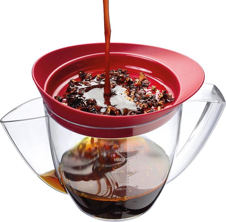 Actual product image Westmark Grease-separating can with sieve (1000 ml)