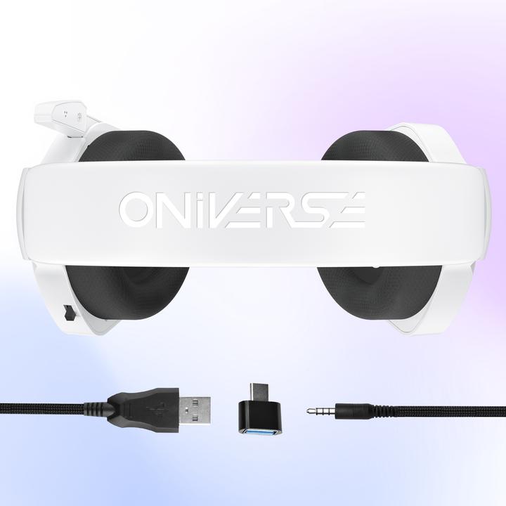 Image du produit Oniverse Gaming Headset Meteor - Frost White (Filaire)