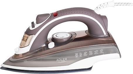Actual product image Adler AD 5030 Steam Iron Ceramic Ironing Sole