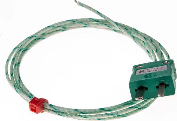 Produktbild RS PRO IEC G/F Thermocouple, mini Plug,K, 1M