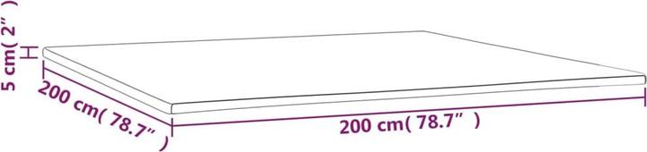 Produktbild vidaXL Ljiljana (200 x 200 cm)