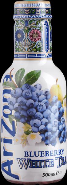 Actual product image AriZona WHITE TEA BLUEBERRY - Iced tea (6 x 50 cl)