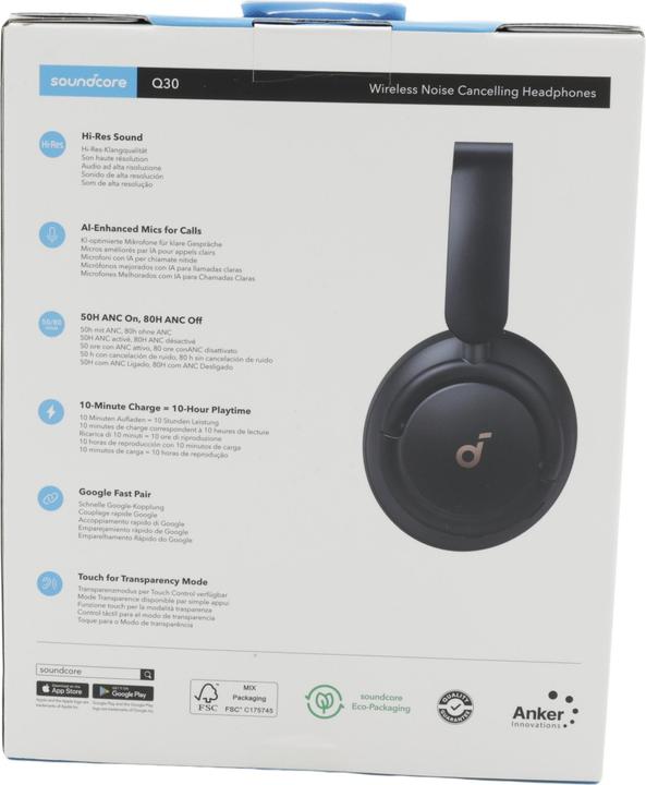 Produktbild soundcore Q30 (ANC, 40 h, Kabellos)