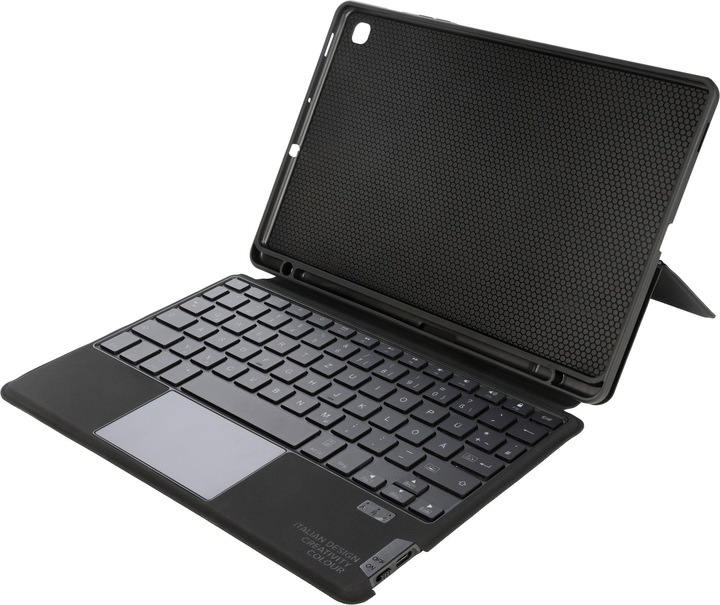 Produktbild Samsung Tucano Book Cover Keyboard with Trackpad (DE, Galaxy Tab S6 Lite)