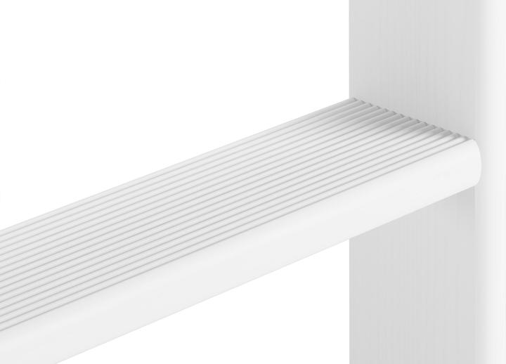 Produktbild Erst-Holz Hochbett für Erwachsene weiss 90x200 Etagenbett teilbar Rollroste Matratzen 60.16-09WT100M (90 x 200 cm)
