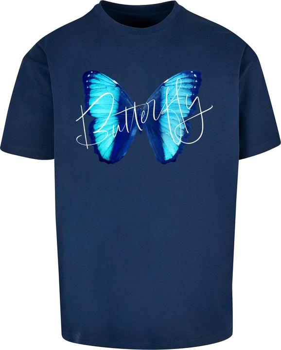Produktbild Merchcode Butterfly Blue Heavy Oversized Tee - 117559 (XL)