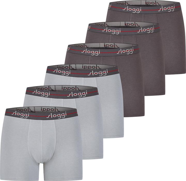 Immagine prodotto Sloggi 6er Pack Start Long Short / Pant (XL, confezione da 6)