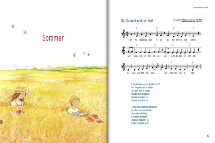 Immagine prodotto Die 100 schönsten Kinderlieder - Mit einfachen Noten und Akkorden für Gitarre und Klavier (Tedesco, Margot Kässmann, Lea Kässmann, Melanie Brockamp, 2021)