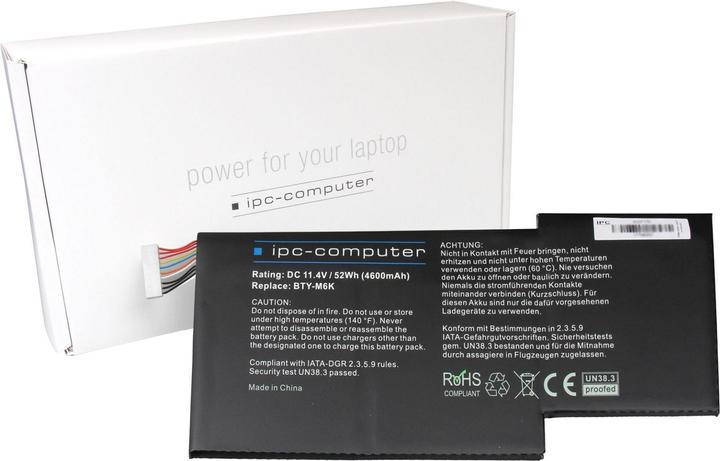 Actual product image IPC S9N-903A251-SB3 (3 Cells, 4600 mAh)