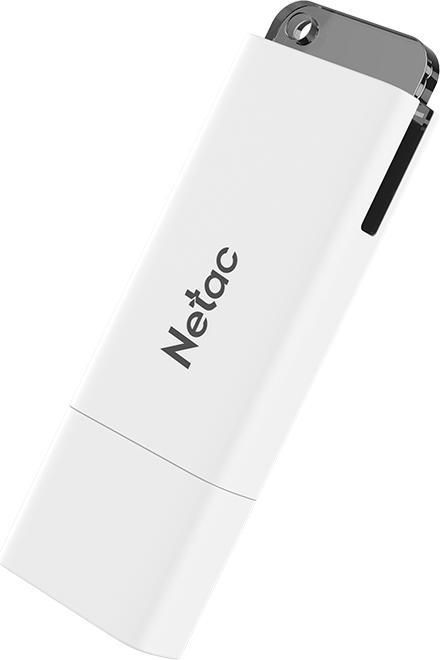 Actual product image Netac U185 USB3.0 Flash Drive 64GB, with LED indicator (64 GB)
