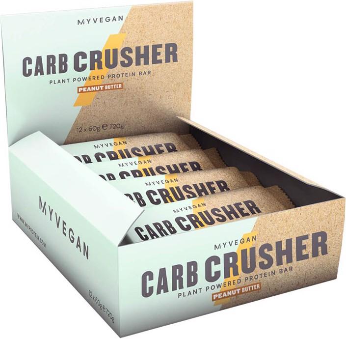 Actual product image MyProtein Vegan Carb Crusher (12 x 60g) (Peanut Butter, Orange, Chocolate, Sea Salt, 1 pcs.)