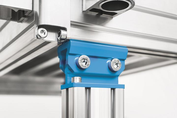 Produktbild Zarges Plattformtreppe fahrbar 60° 17 Stufen, 800 mm breit, Höhe 4,25 m (Plattformleiter, 80 cm)