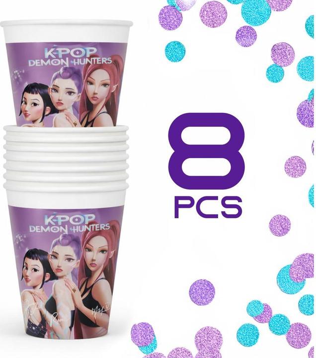 Actual product image Sombo Becher KPop Demon Hunters (8x)