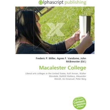 Macalester College, Schulbücher von Agnes F. Vandome, Frederic P. Miller, John McBrewster