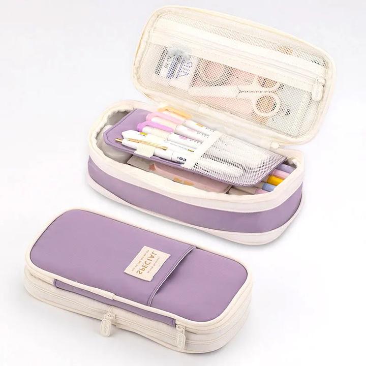Produktbild Only-Bags.Store Federmäppchen, grosse Kapazität, Bleistiftbeutel, Beutelhalter, Box, Büro, Student, Schreibwaren