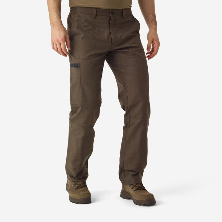 Solognac Jagdhose Steppe 100 strapazierfähig braun (S)
