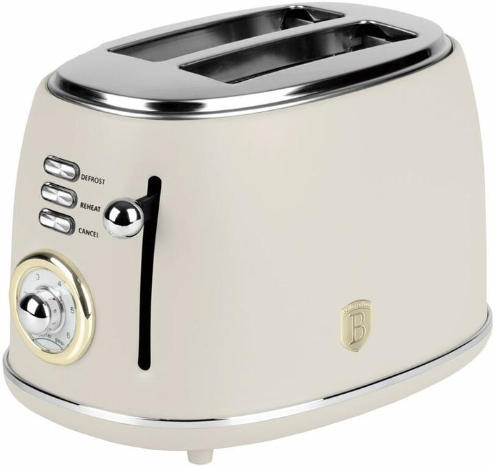 Actual product image BerlingerHaus Haus Toaster matt cream Sahara Collection