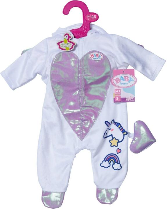 Productafbeelding Zapf Creation BABY geboren Eenhoorn pak 43cm