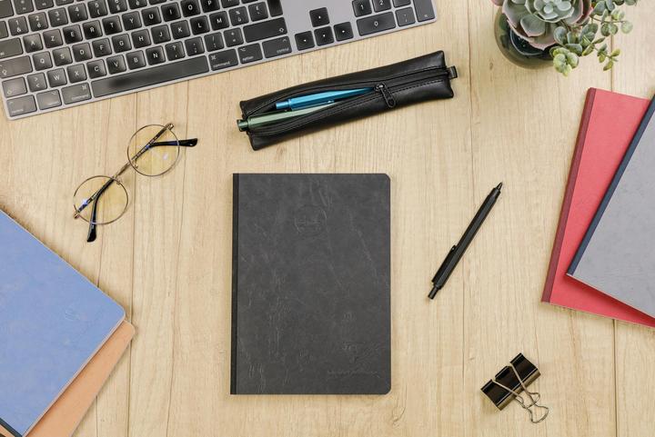 Actual product image Clairefontaine Case AgeBag Leather Black, Filled: No, Case type