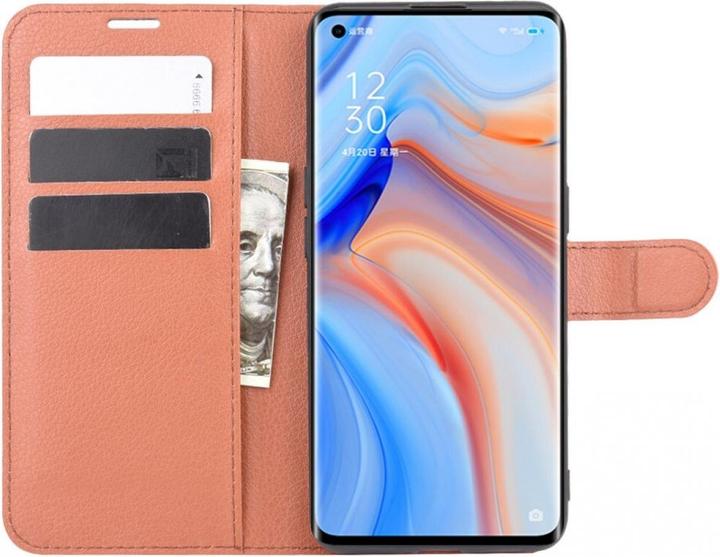 Produktbild Screenguard Oppo Reno4 Pro 5G Leather Guard Lederhülle (Oppo Reno 4 Pro 5G)