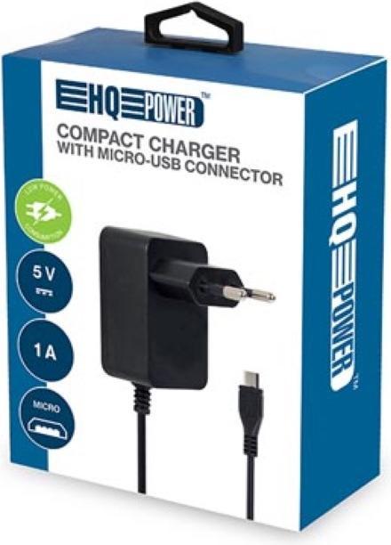 Produktbild Velleman Kompaktes Ladegerät Mit Micro-Usb-Anschluss - 5 Vdc - 1 A