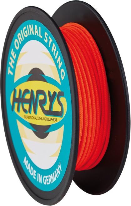 Actual product image Henrys Diabolo string 10m reel fluoro red