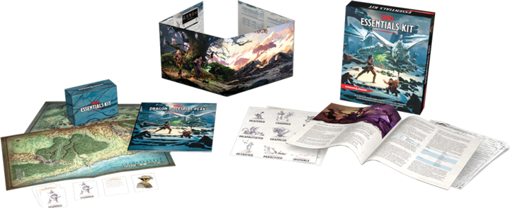 Produktbild Wizards of the Coast Dungeons and Dragons: Essentials Kit (Englisch)