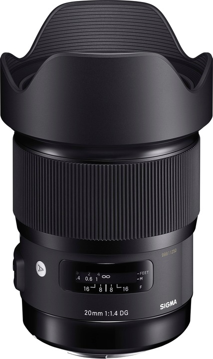 Produktbild Sigma 20mm, f/1.4 DG HSM ART Canon EF (Canon EF, Canon EF-S, Vollformat)