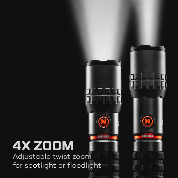 Produktbild Nebo SLYDE KING 2K LED-Taschenlampe (19 cm, 2000 lm)