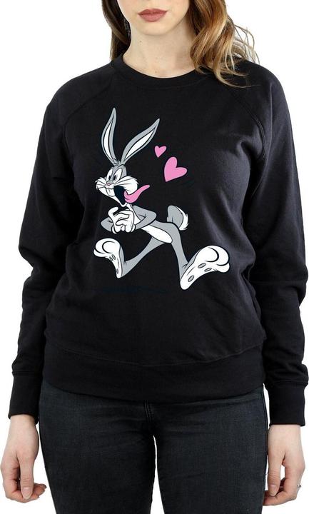 Actual product image Looney Tunes Womens/Ladies Bugs Bunny In Love Sweatshirt (XL)