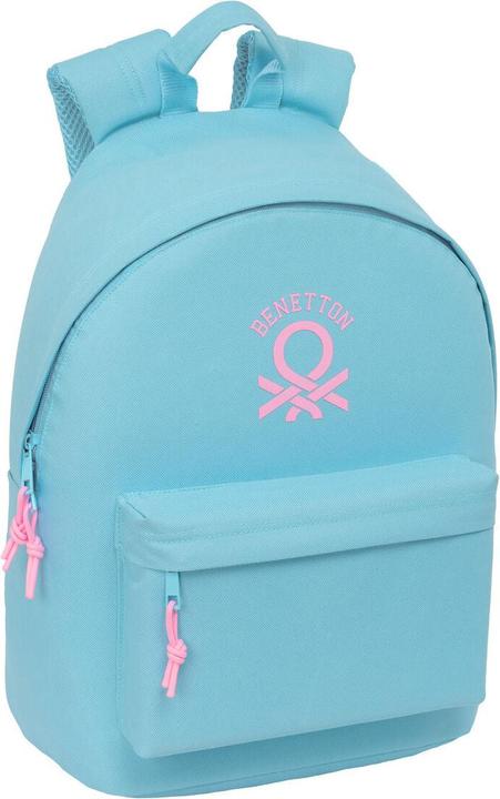 Produktbild Benetton Schulrucksack basics Celeste 31 x 41 x 16 cm