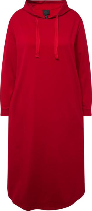 Produktbild Ulla Popken Sweat-Midikleid, Kapuze, Taschen, lange Seitenschlitze (50, 52)