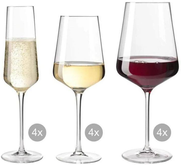 Produktbild Leonardo Puccini (75 cl, 12 Gläser, Weissweingläser, Rotweingläser)