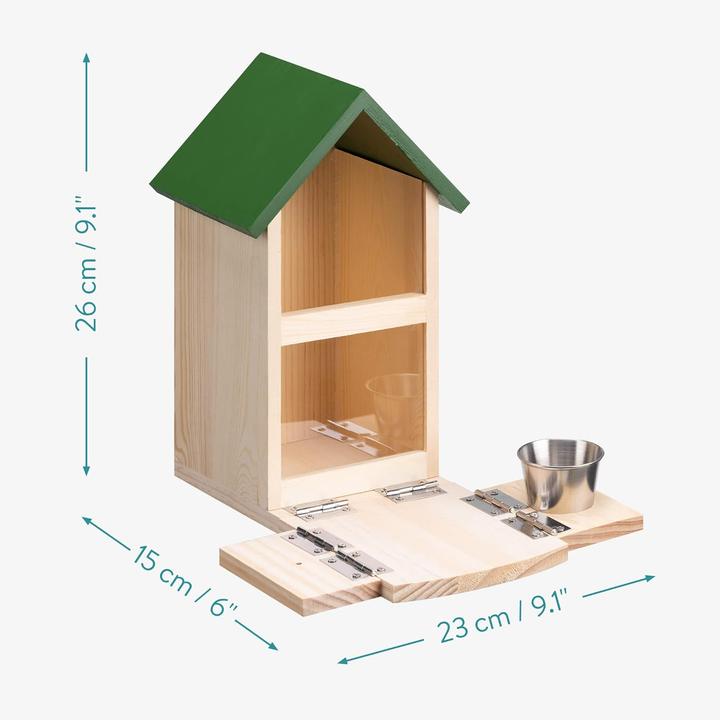 Produktbild Navaris Eichhörnchen Futterhaus