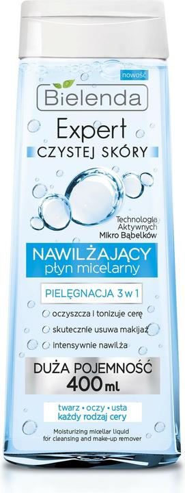 Actual product image Bielenda Expert Pure Skin Moisturising (Cleansing lotion, 400 ml)