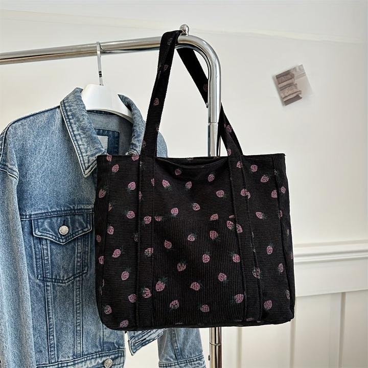 Only-Bags.Store Grosse Kapazität Mode Casual Tote Bag, süsse Umhängetasche mit einfachem Tragegriff, vielseitige