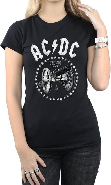Produktbild AC/DC We Salute You Cannon TShirt aus Baumwolle (XXL)