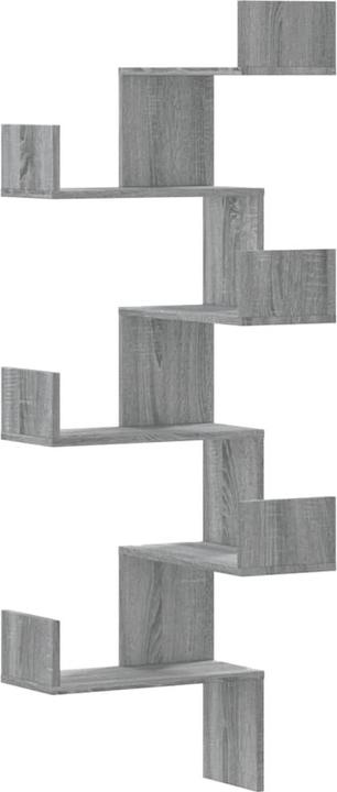 Immagine prodotto vidaXL Scaffale a muro ad angolo (45 x 45 x 147 cm)