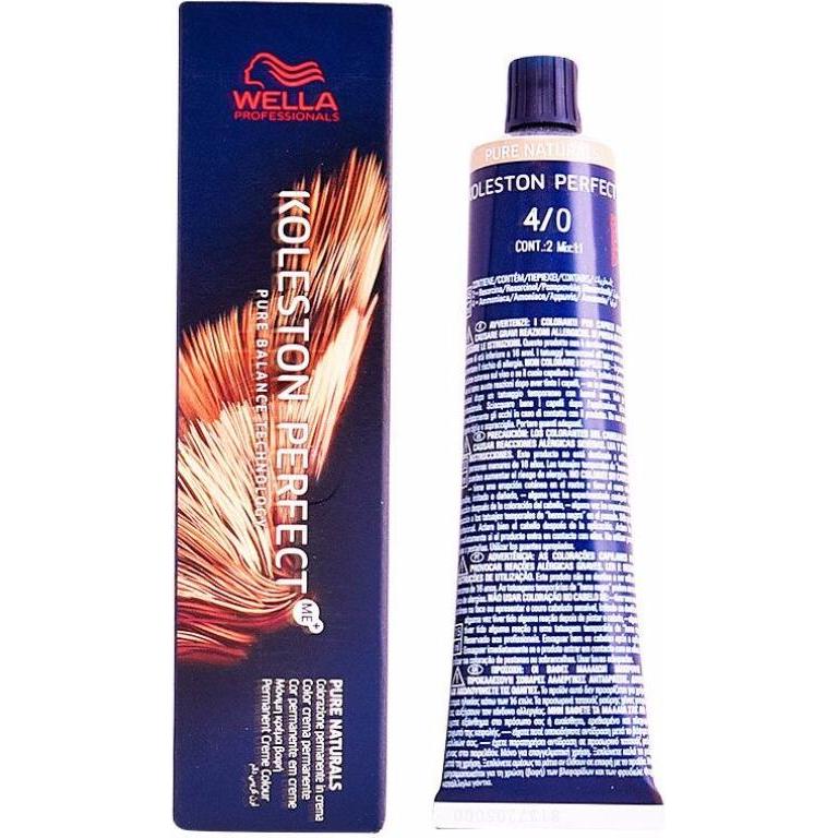 Wella, Tinta per capelli, Koleston Perfect ME+ Pure Naturals (4/0)