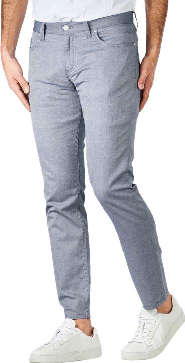 Produktbild Alberto Smart Cotton Pipe Pant Slim Fit Navy (W33/L32)