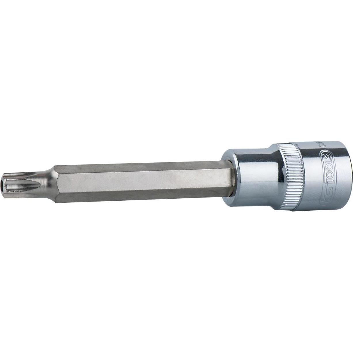 KS Tools, Steckschlüssel + Stecknuss, 1/2" CHROMEplus Bit-Stecknuss lang