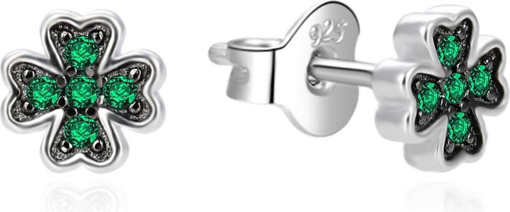 Produktbild Agato - Small silver earrings Four-leaf clover AGT-E209PGR (Silber)