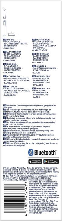 Actual product image Oral-B iO Series 4 (Oscillating toothbrush)