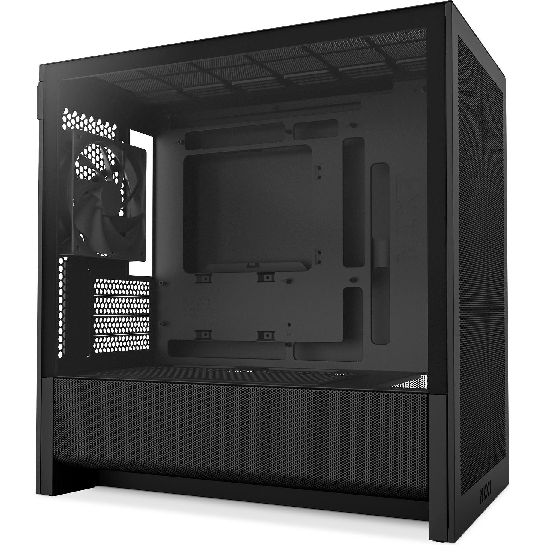 NZXT H3 Flow (Mini-ITX, mATX), PC Gehäuse, Schwarz