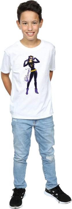 Produktbild Catwoman Happy Pose TShirt Jungen (116)