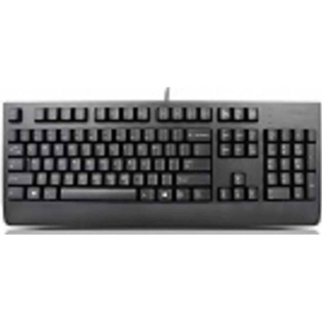 Lenovo Preferred Pro II USB Keyboard-Black Arabic Dutch (143) (Eng. Int., Kabelgebunden), Tastatur, 