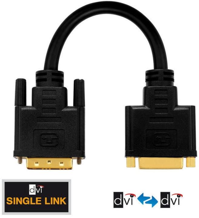 Image du produit Purelink DVI vers (DVI, 10 cm)