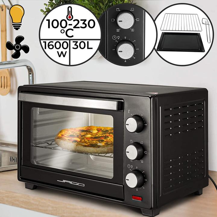Image du produit Jago Mini-four à chaleur tournante, 30L