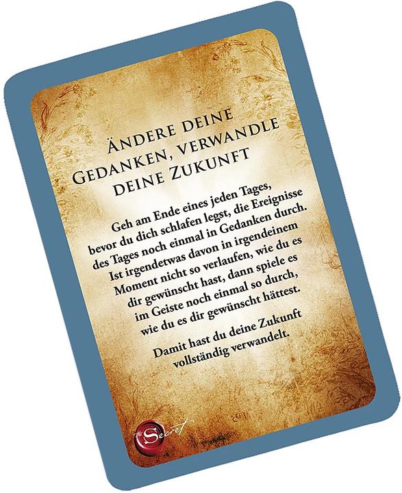 Produktbild The Secret Manifestationskarten (Deutsch, Rhonda Byrne, 2024)